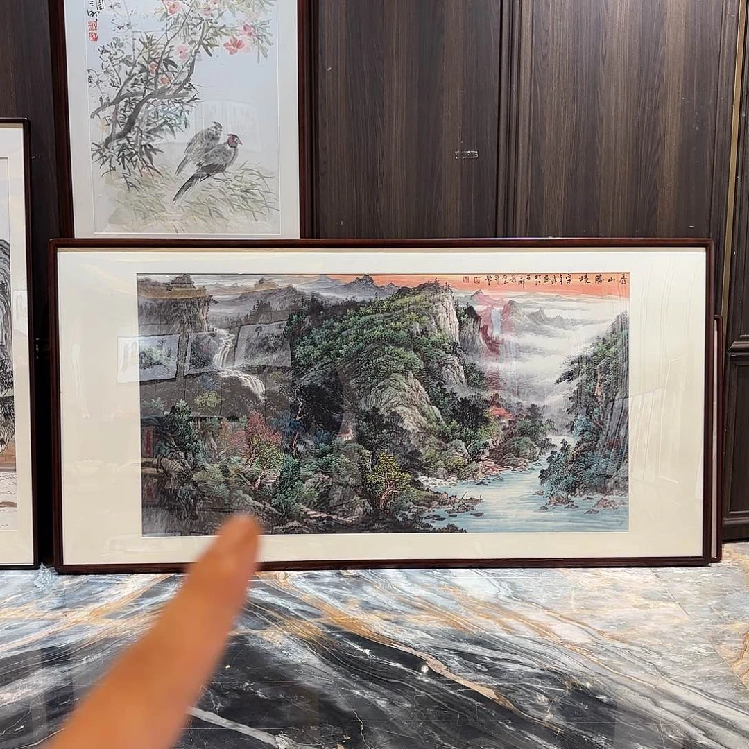 阳***品横款精品书画作品欣赏