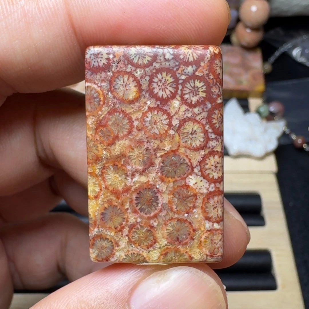 硅化玉未镶嵌纯天然色有机玉石保真色
