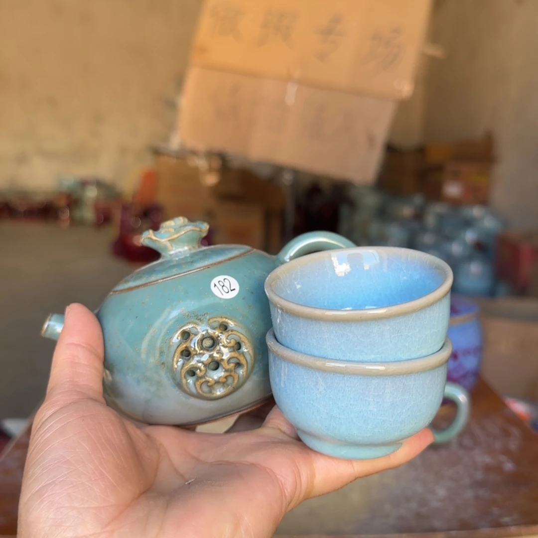 瓷摆件郑家钧瓷摆件微瑕