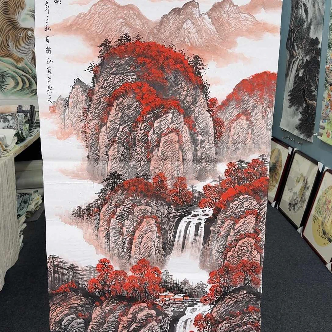 纯手绘的好看作品