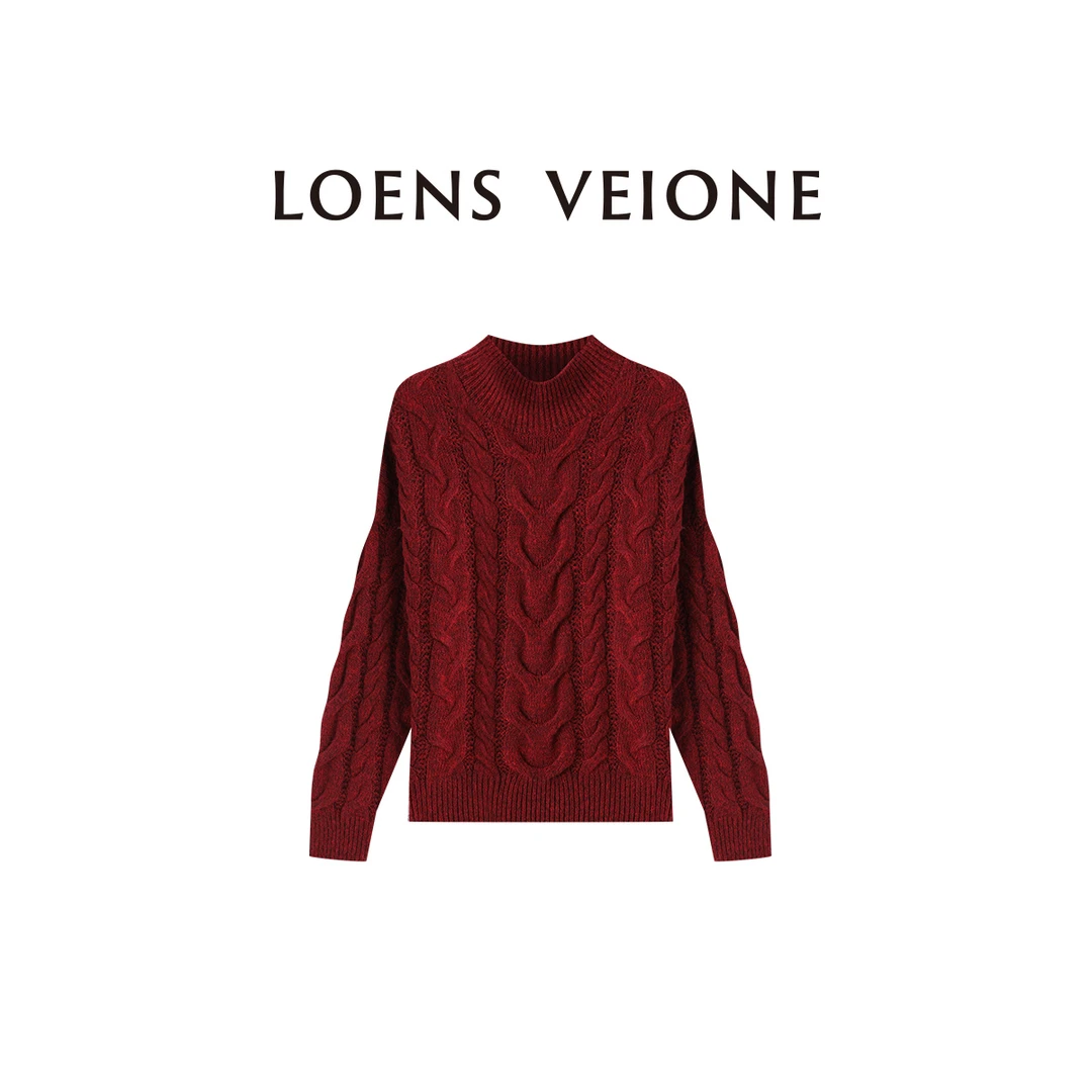 LOENSVEIONE/罗拉 超细黑标羊绒羊毛天丝衫24CVDA0487N