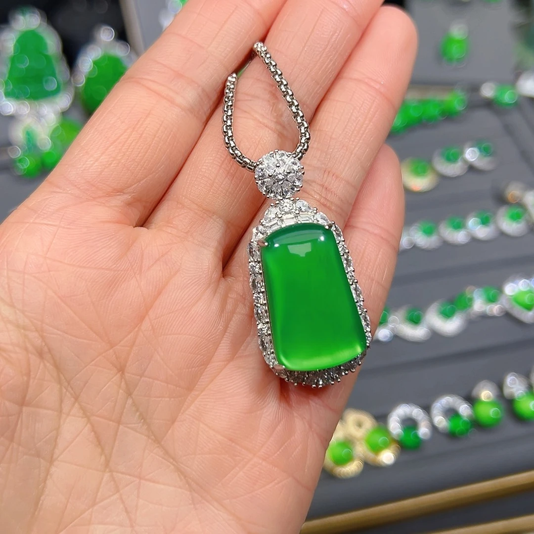 玛瑙/玉髓合金颈饰