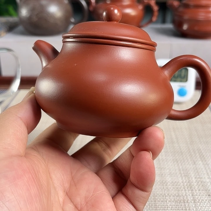 黄***锅紫砂茶壶宜兴原矿手工紫砂壶