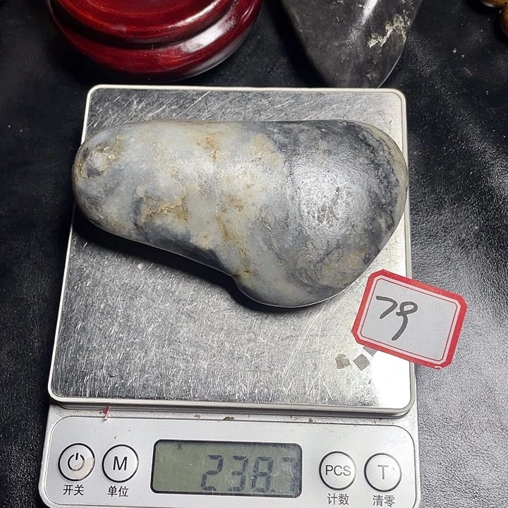 和田玉未镶嵌颈饰79
