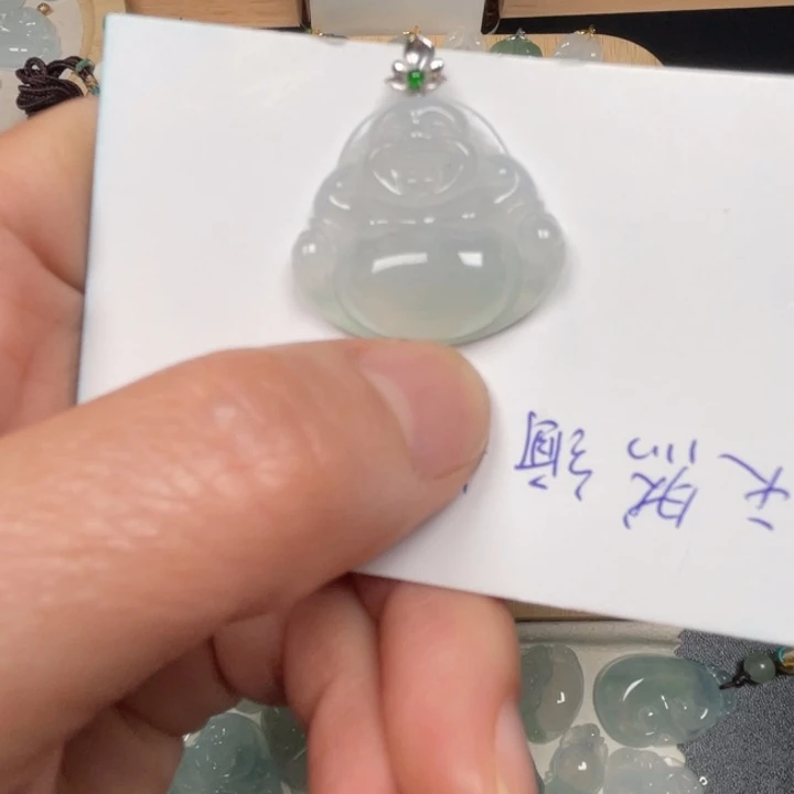 翡翠未镶嵌吊坠(不含链)翡翠