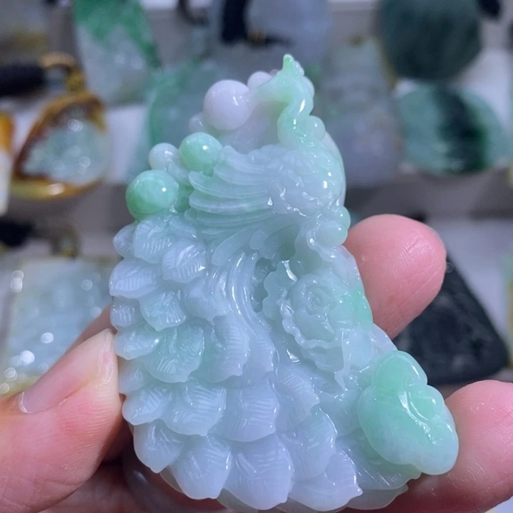 【闪购商品】颈饰未镶嵌翡翠凤凰