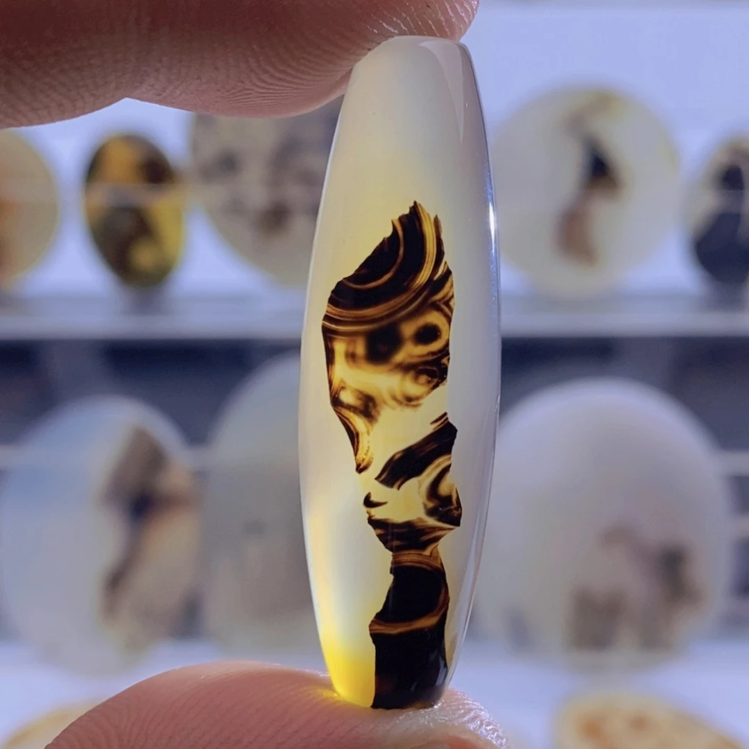 玛瑙/玉髓颈饰未镶嵌315