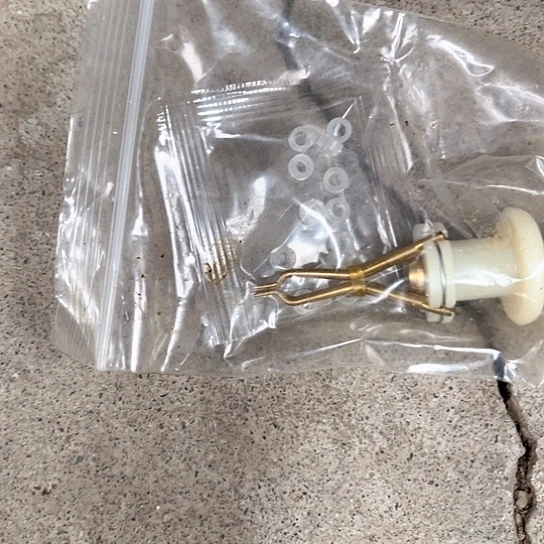 红虫夹发两个微瑕的