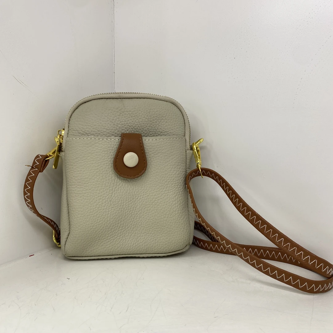 【头层牛皮】真皮女包单肩斜挎包20410休闲