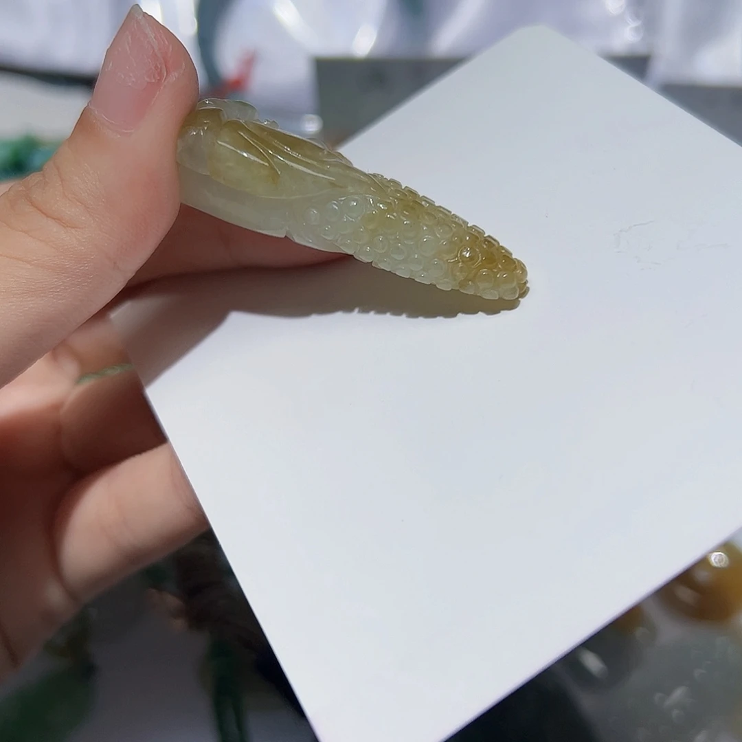 翡翠未镶嵌颈饰天然A货翡翠