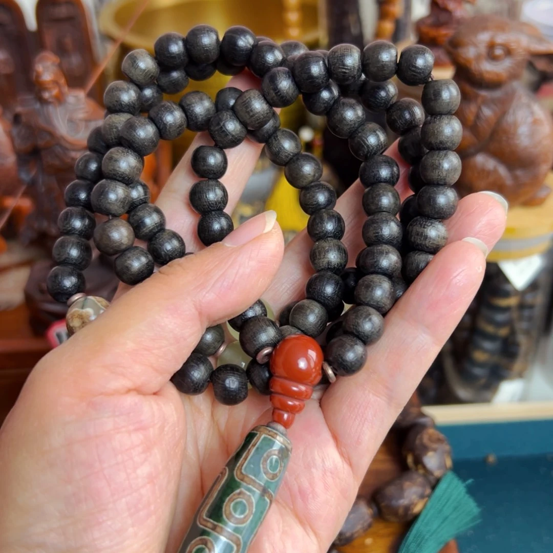 阴沉木年货节福利活动文玩手串摆件把件