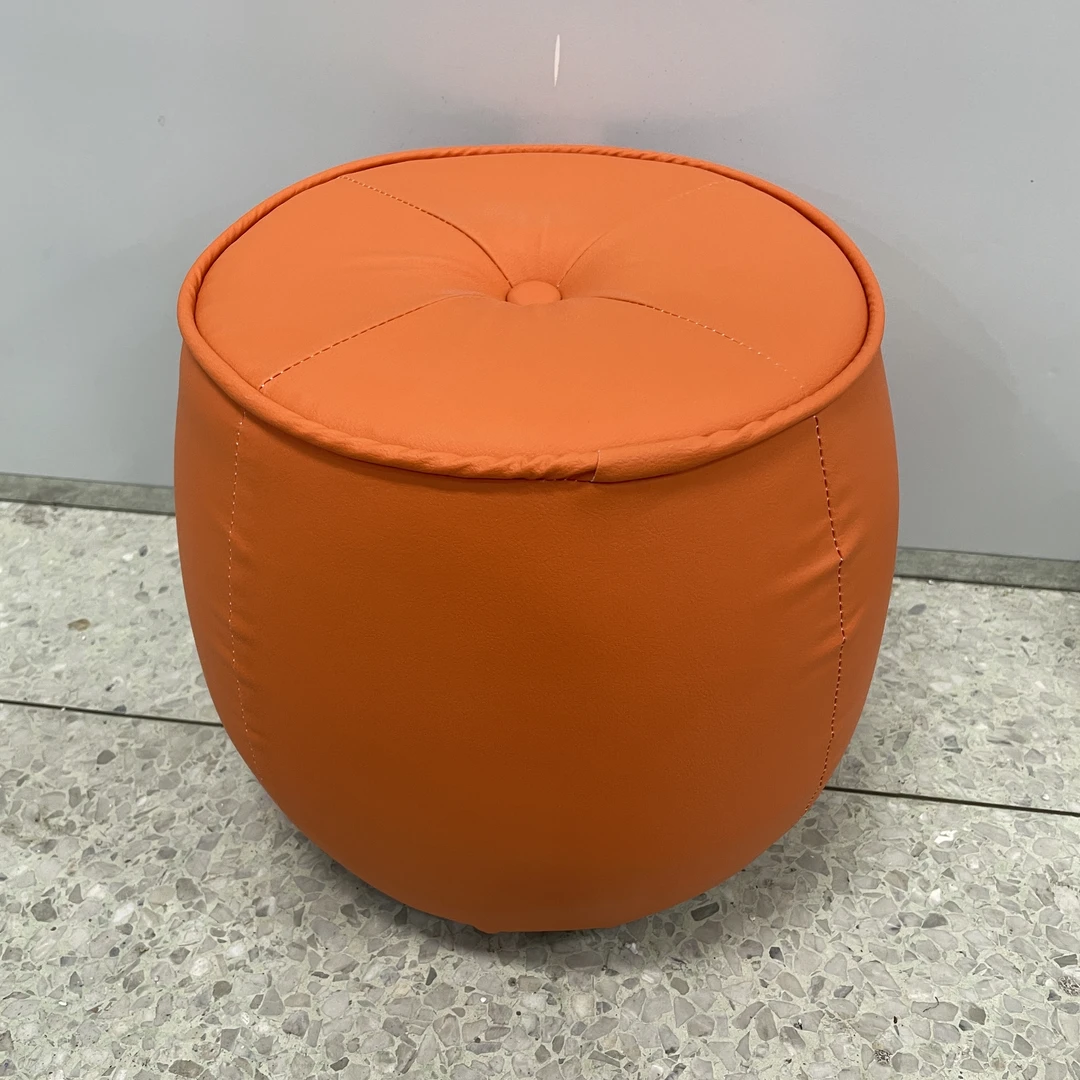 家用小凳子客厅沙发凳矮凳结实耐用皮凳子坐墩小板凳小圆凳子