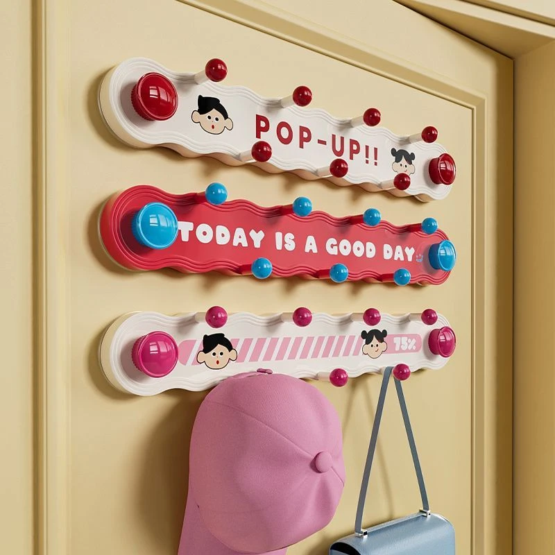 多巴胺旋转吸盘联排挂钩免打孔强力承重浴室玄关卧室门后粘钩LQ