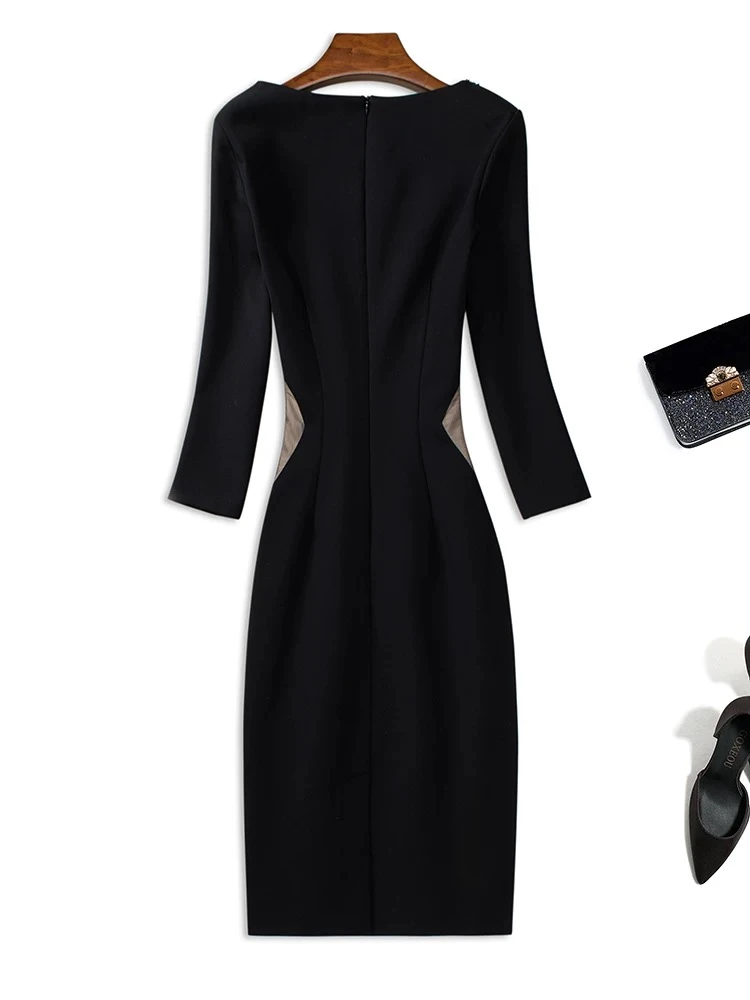 直播间专用2025时尚连衣裙修身气质