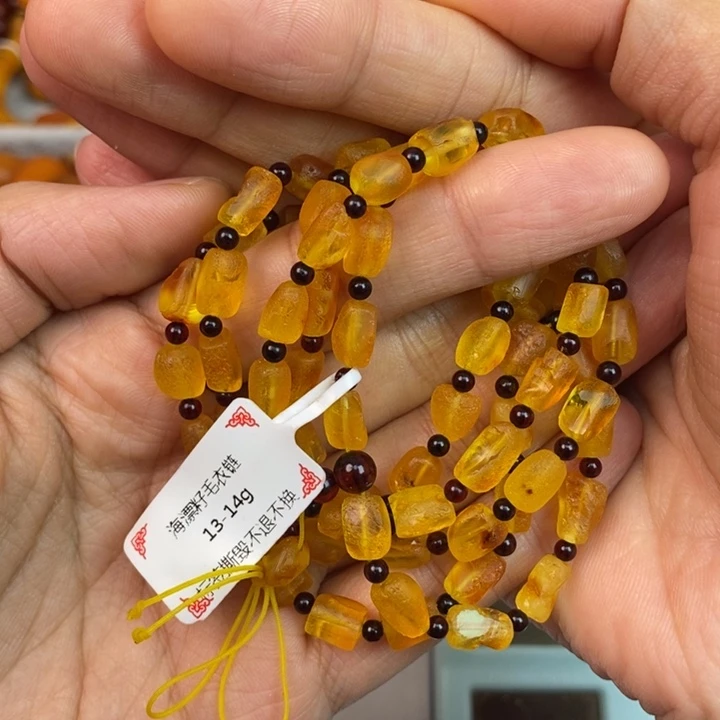 琥珀未镶嵌珠宝奇石