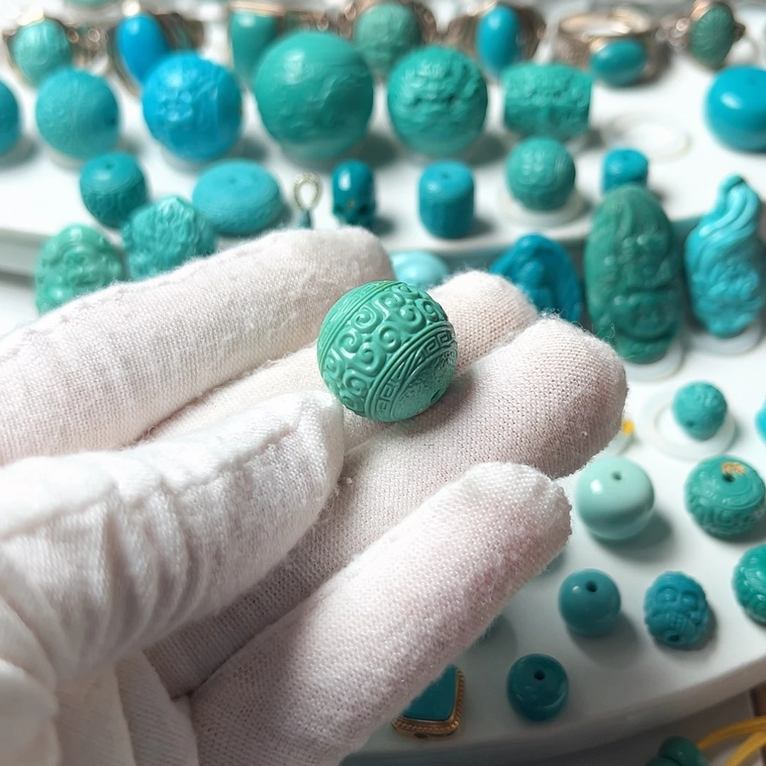 绿松石未镶嵌配饰