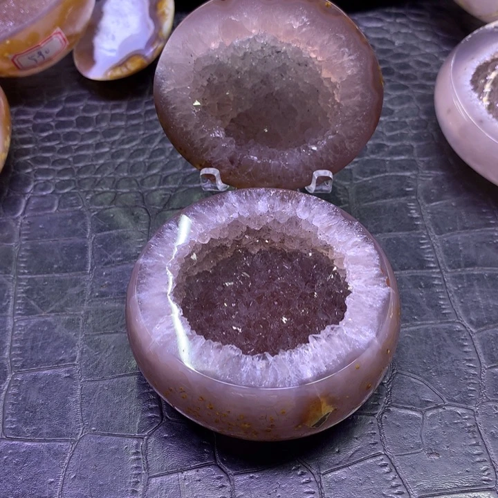 水晶福利盆未镶嵌明***舟