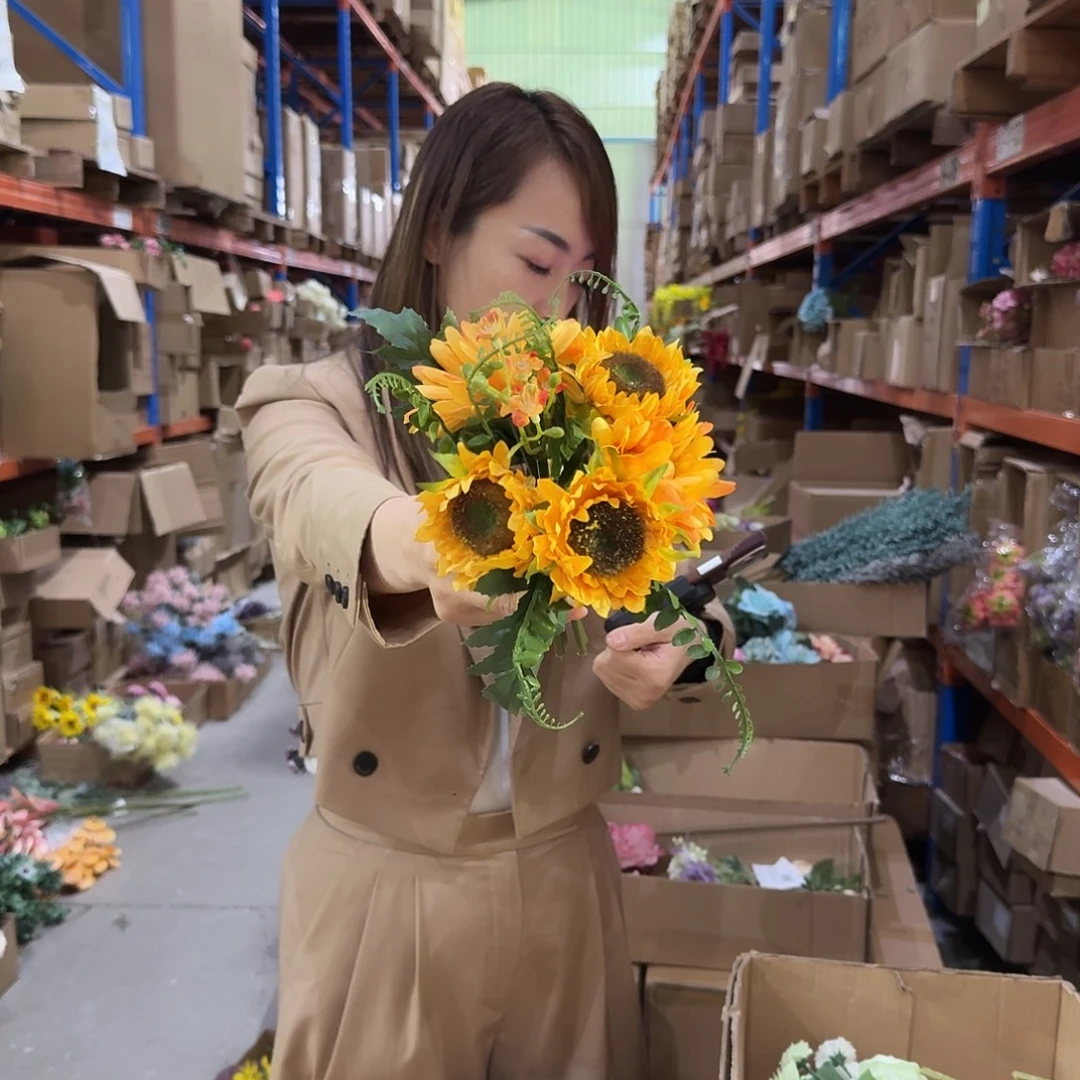 136号「闪购」仿真花，公主请下单