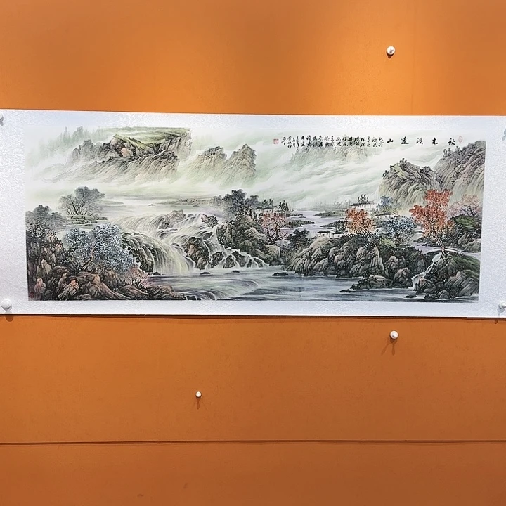 国画书法作品多次参加