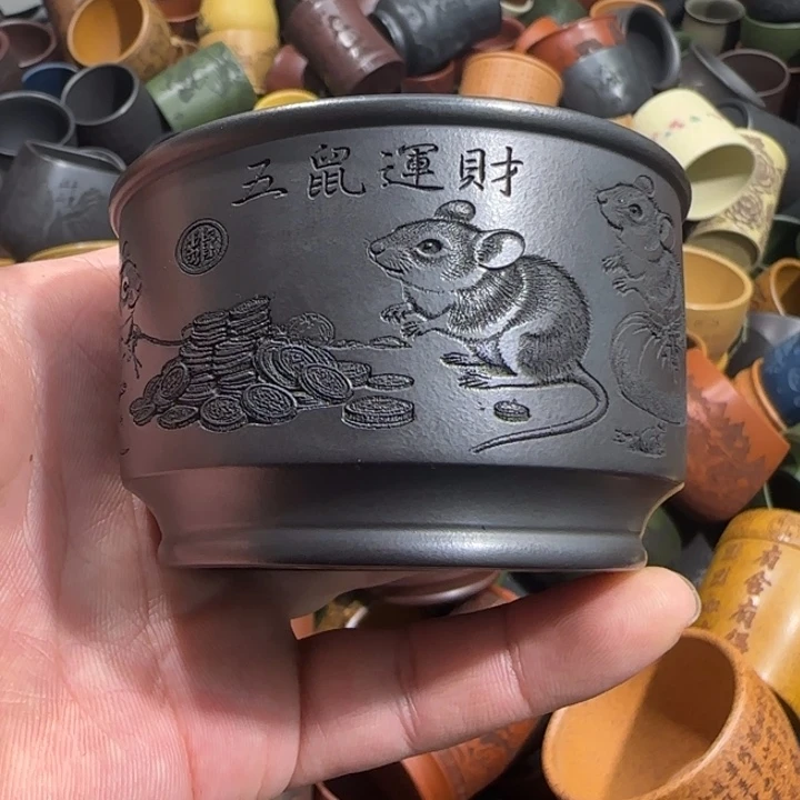茶杯紫砂全手工制作工艺