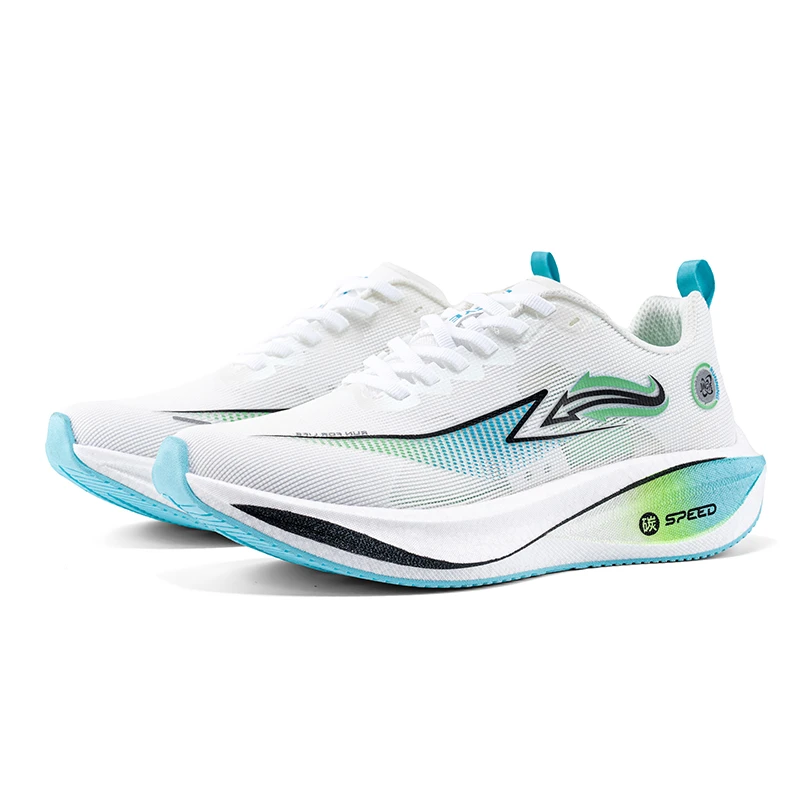 竞也飞燃5Pro真碳板 短跑训练长跑马拉松跑步鞋 男女同款蓝碳脉冲