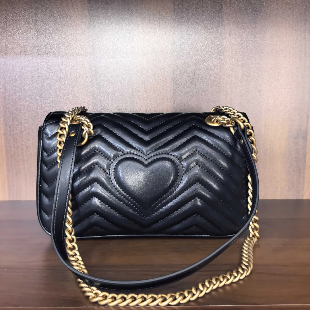 薇薇手工真皮包-黑色-长27x高16-大玛蒙低迟A62