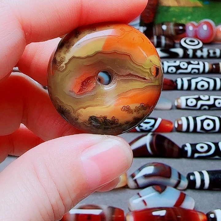 玛瑙/玉髓合金珠宝半成品