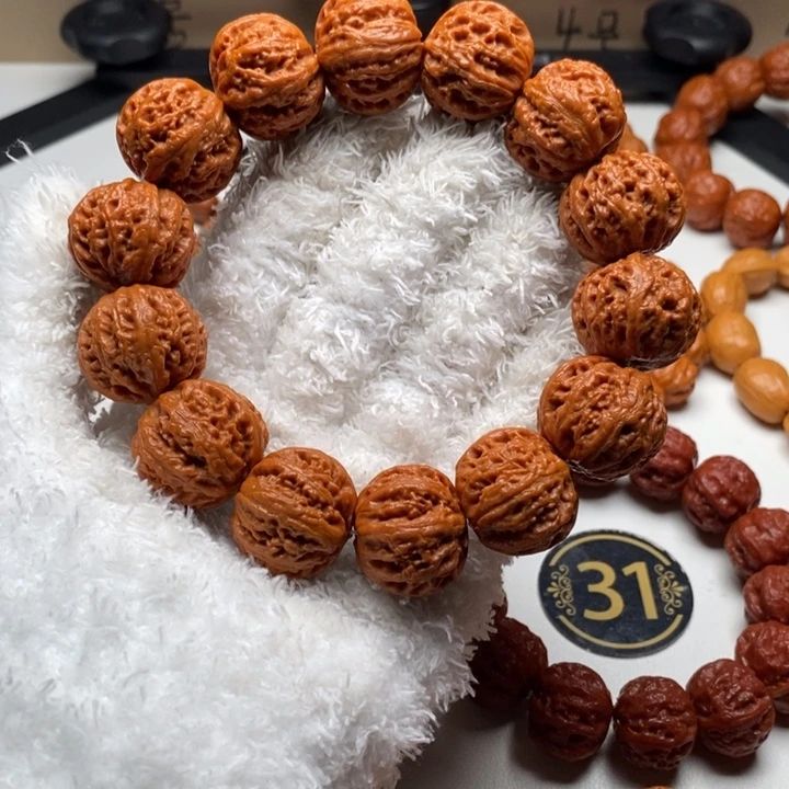 ʚ***ɞ文玩核桃吊坠24珊瑚纹