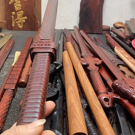 紫檀木木88长星辰刀