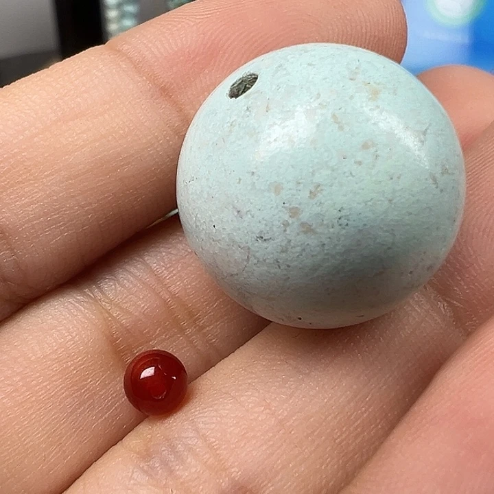 南红玛瑙未镶嵌配饰18.8