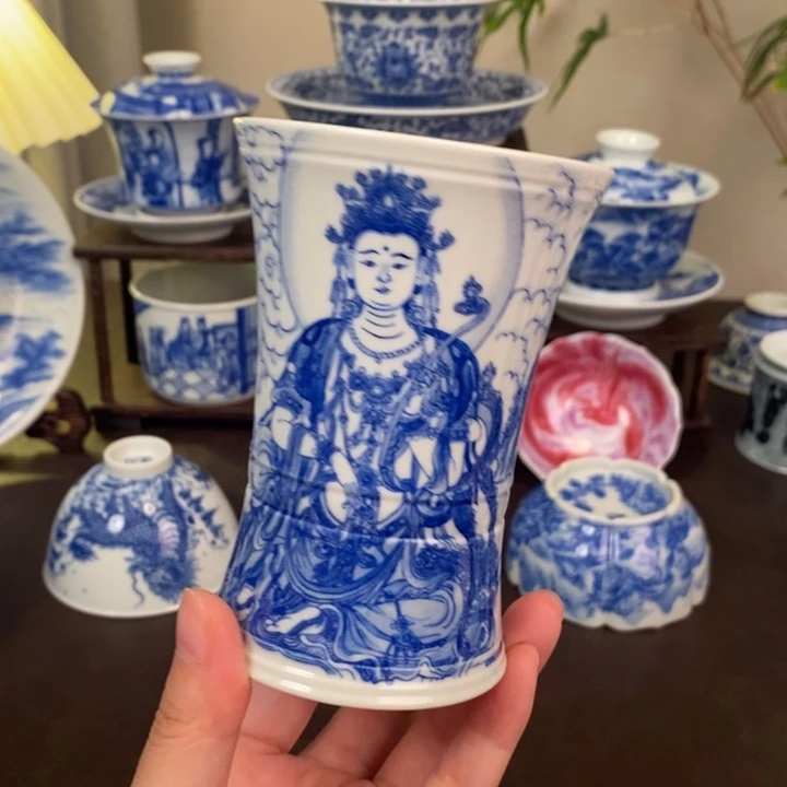 景德镇陶瓷手工手绘