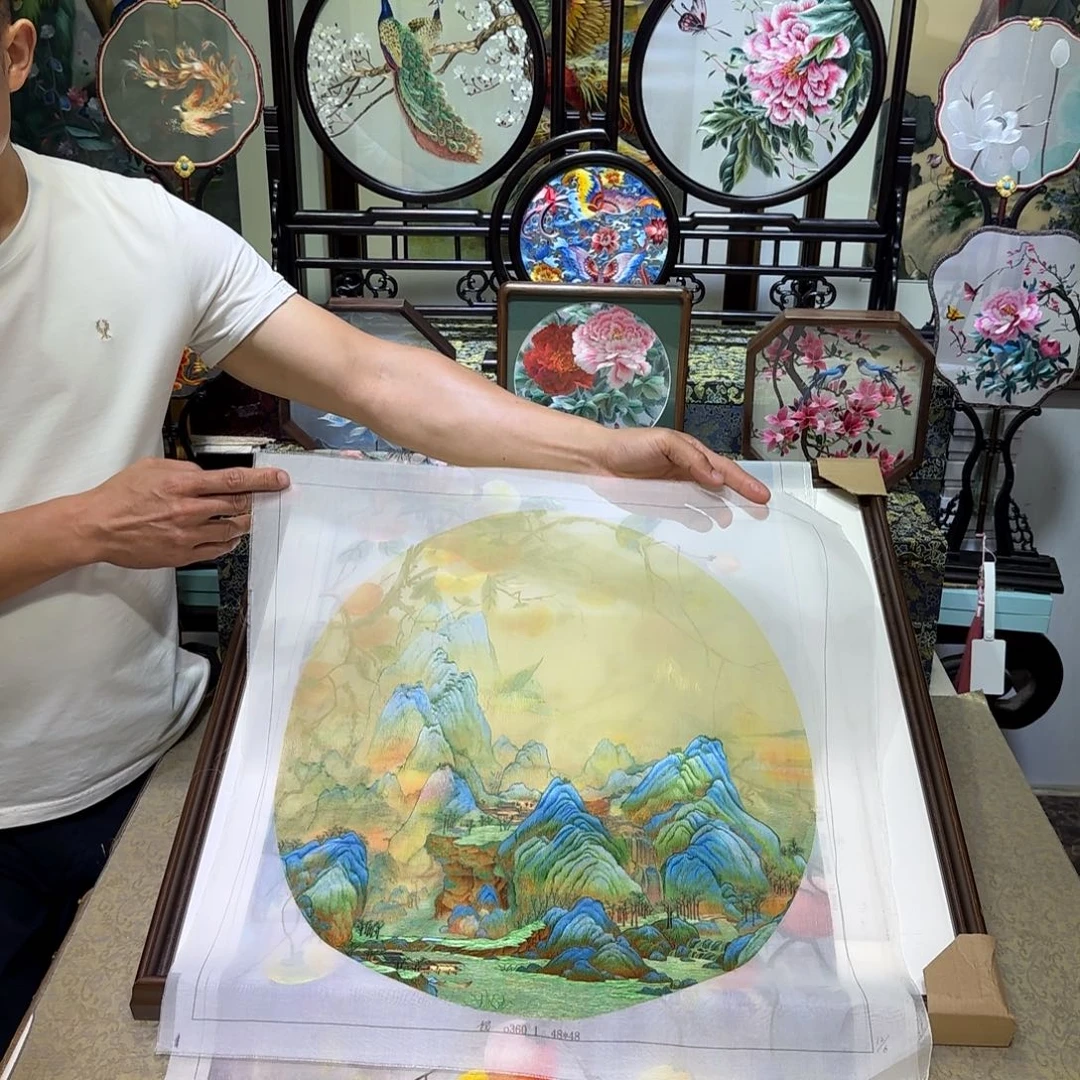 刺绣刺绣工艺精湛独特又