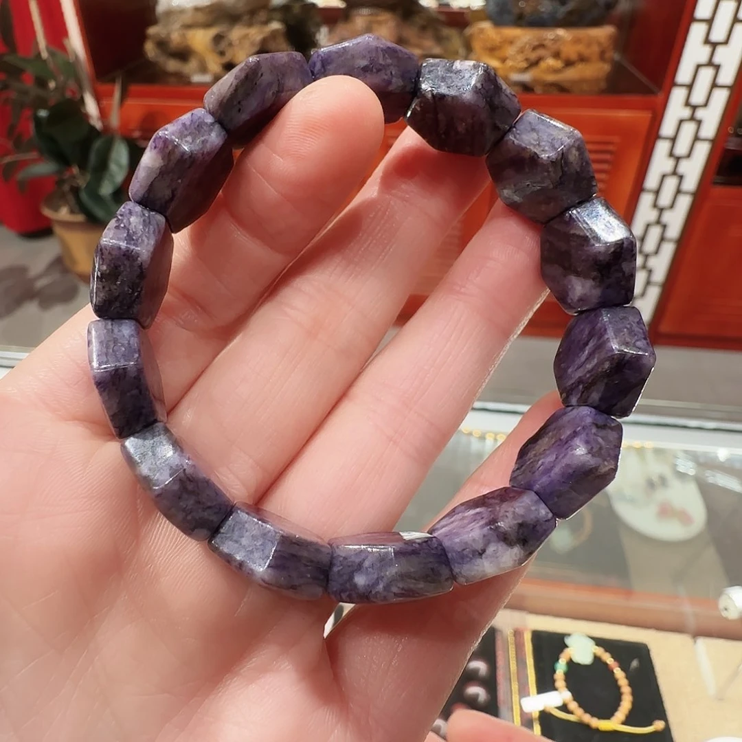 未镶嵌手链玛瑙/玉髓紫玛瑙手牌