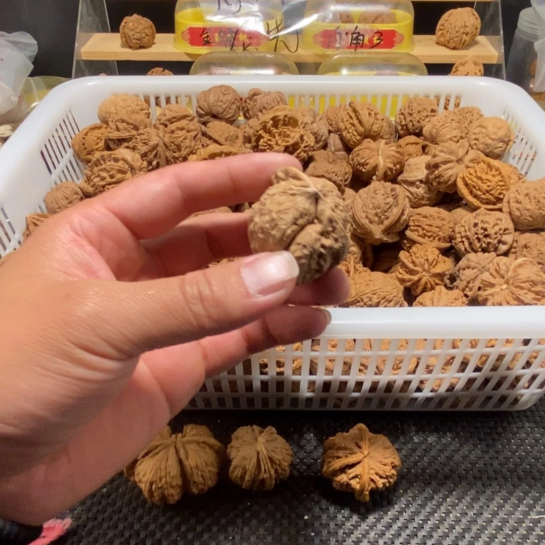 ****饭文玩核桃吊坠核桃异形单只异形