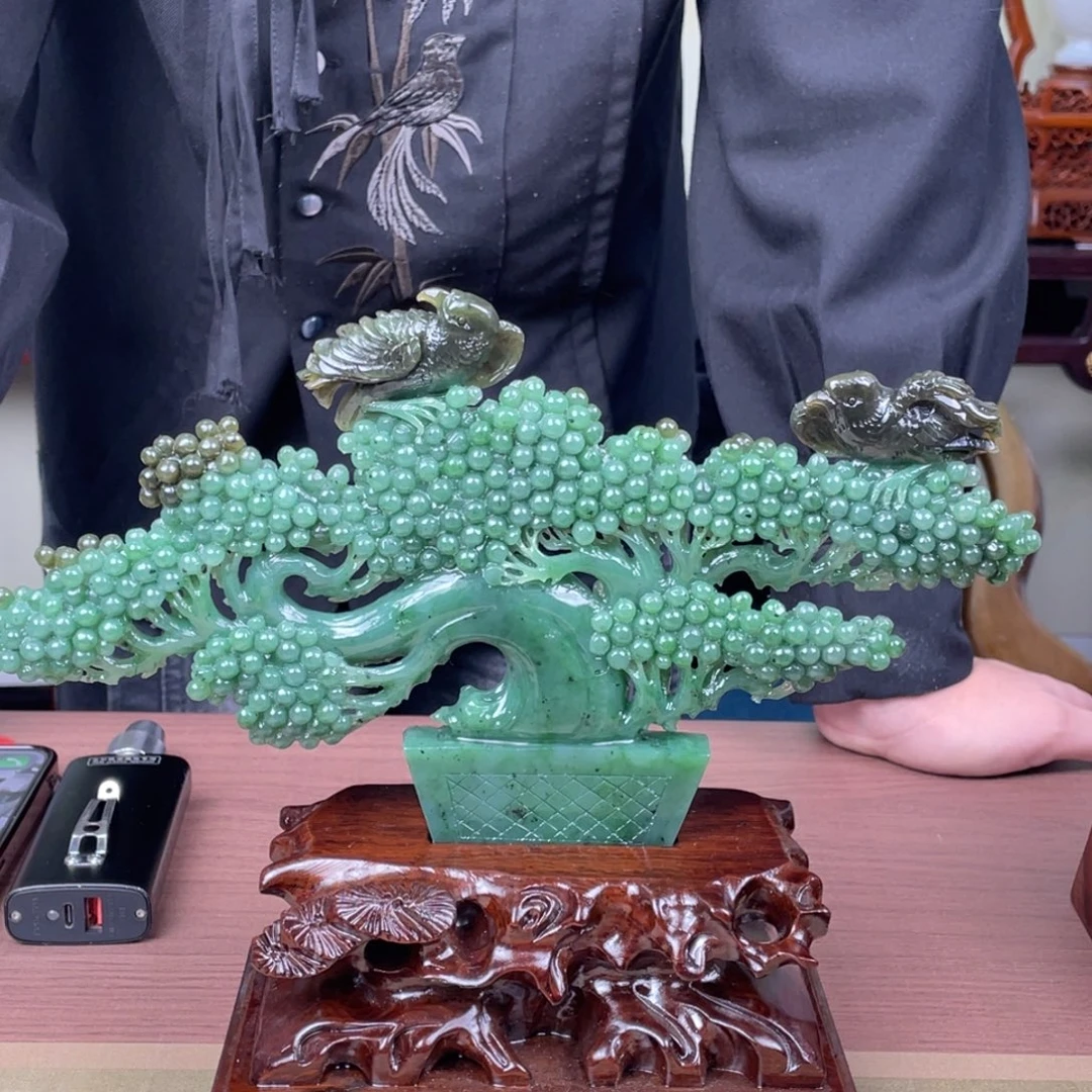 和田玉未镶嵌摆件