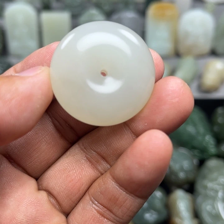 和田玉挂件未镶嵌强*.