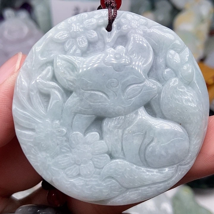 未镶嵌挂件翡翠翡翠