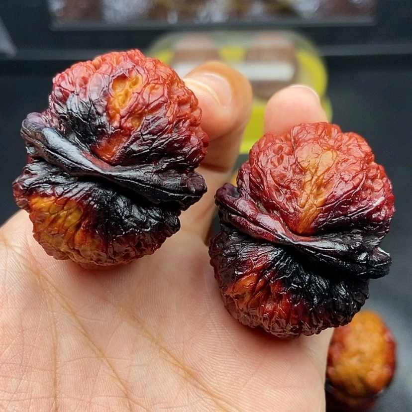 【闪购商品】把件文玩核桃40尺铁狮子头