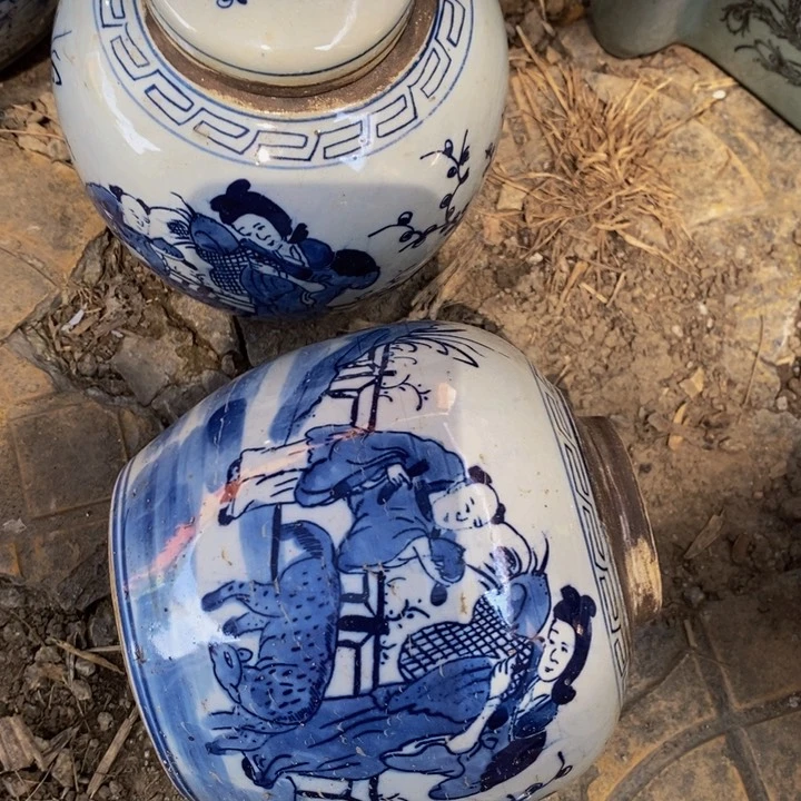 瓷片瓷器工艺品摆件工艺品