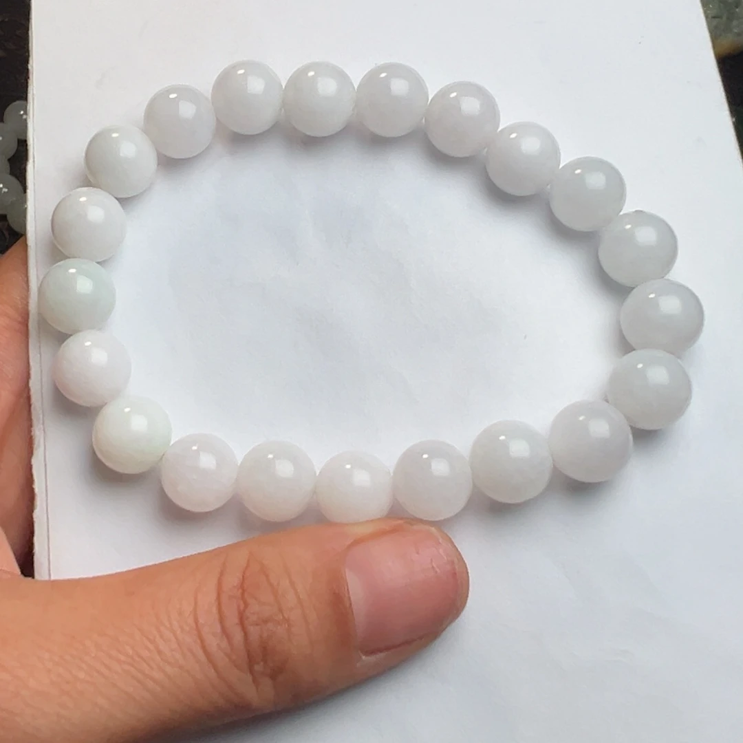 翡翠颈饰未镶嵌翡翠手串