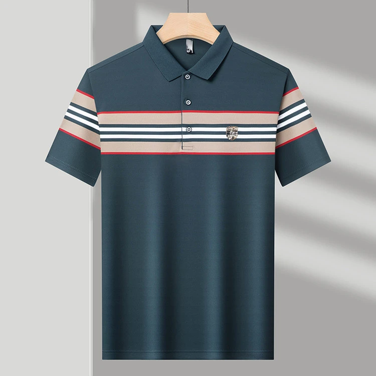 【2507】Polo衫男装2025年夏季夏季