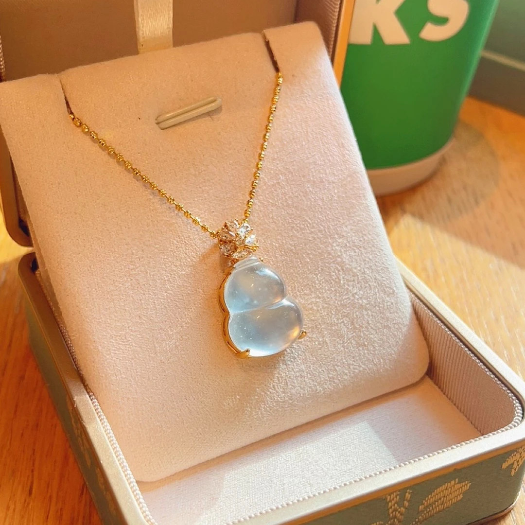 足金999冰葫芦吊坠5D黄金挂坠