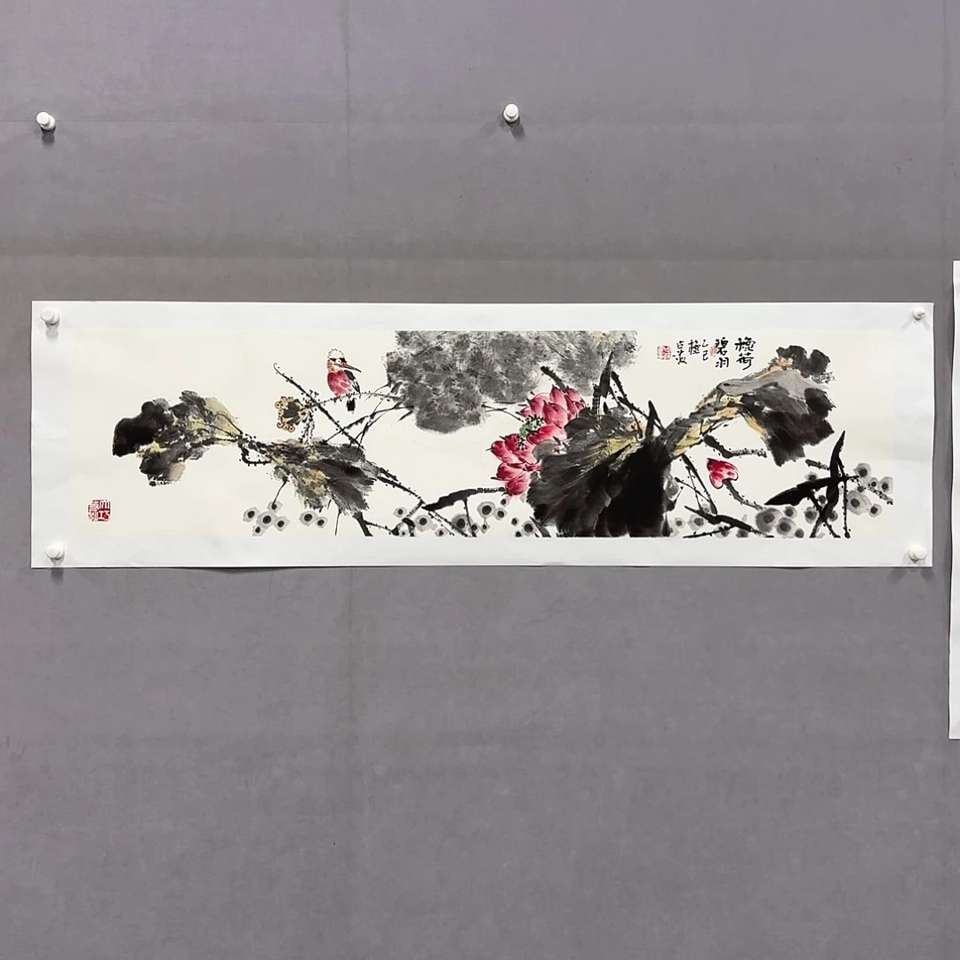 国画亲笔手绘放心去藏