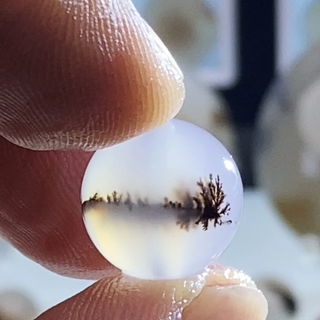 燕***舞玛瑙/玉髓未镶嵌吊坠(不含链)