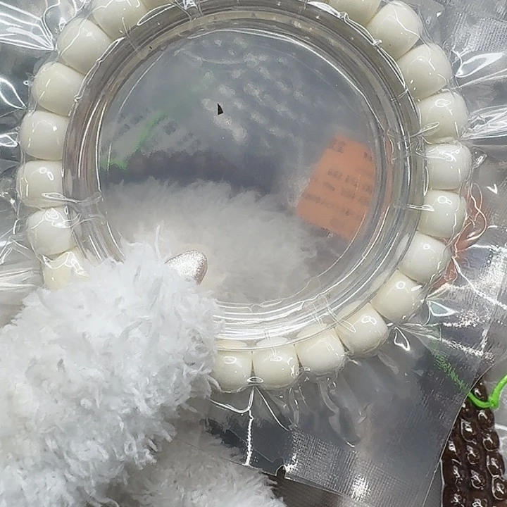 星月菩提手串333骑士白菩提98桶单圈