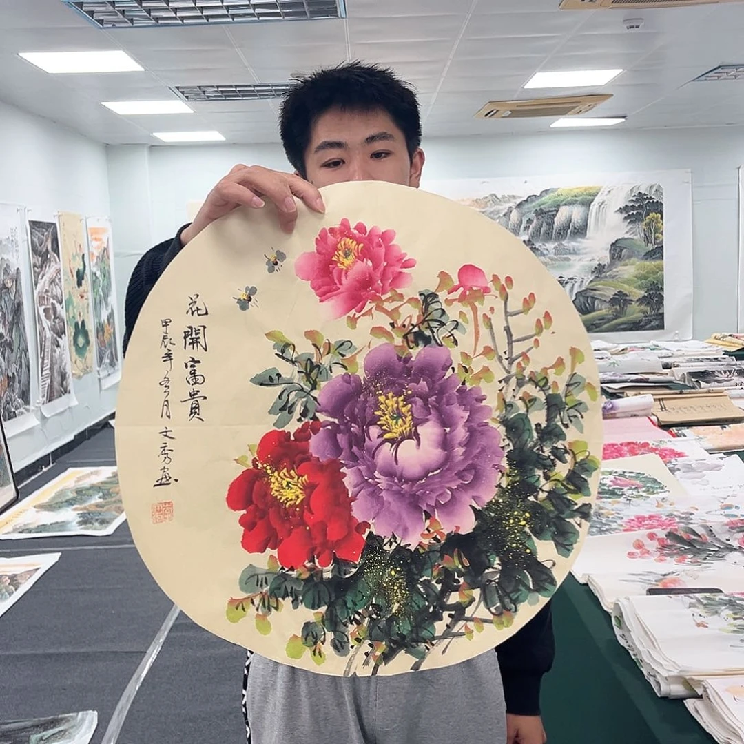 国画宣纸国画纯手绘字画