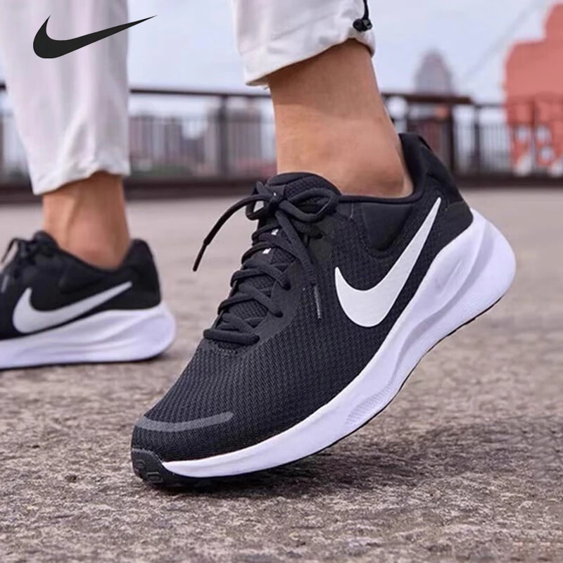 NIKE/耐克轻便跑鞋REVOLUTION7男子轻便减震休闲运动训练跑步鞋男