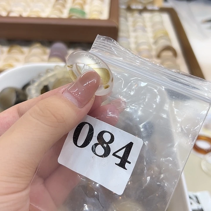 合金戒指玛瑙/玉髓84港17