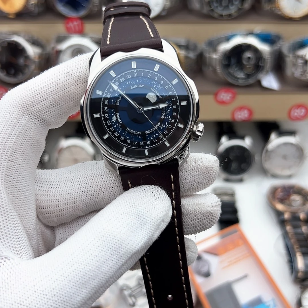 精钢柏尼时星空机械