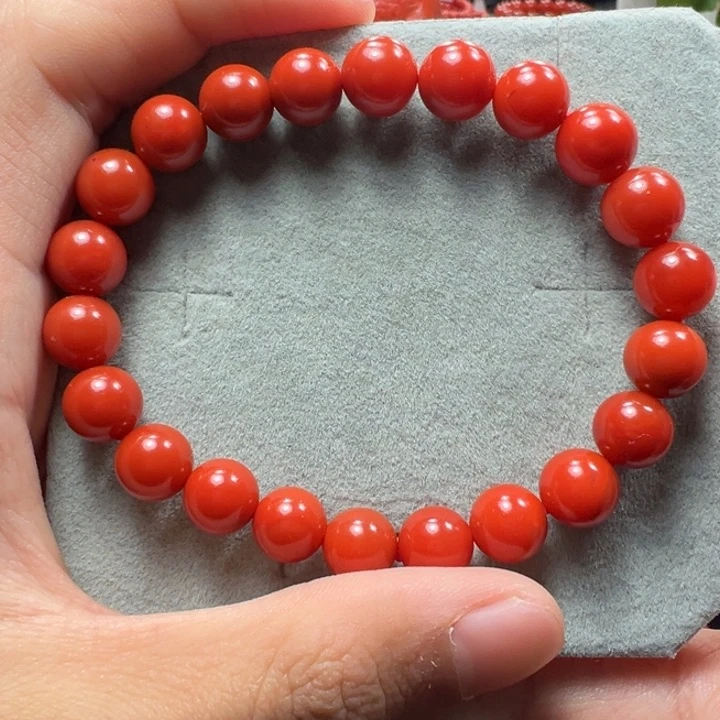 南红玛瑙天然原矿单圈9未镶嵌钰*